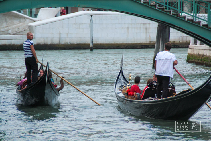 góndolas caras en Venecia