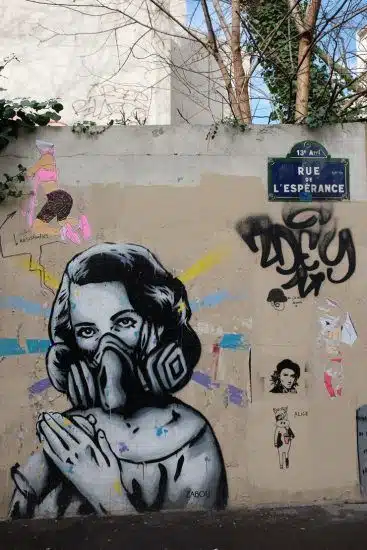 Calle de la esperanza, París