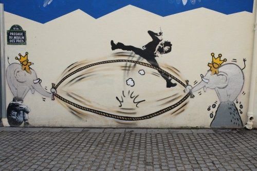 grafitis París