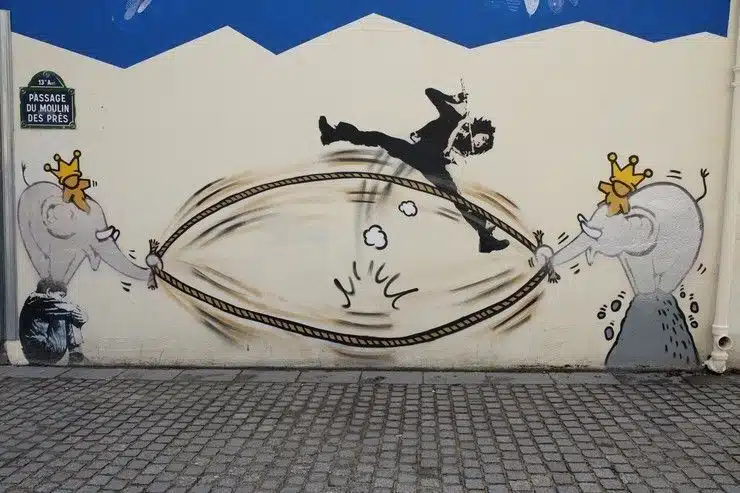 grafitis París