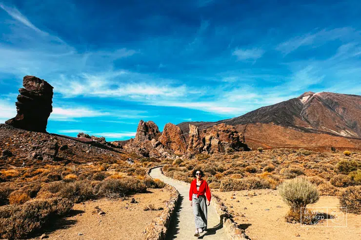 El Teide y el Roque Cinchado