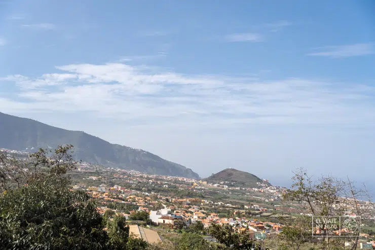 Vistas del valle de La Orotava