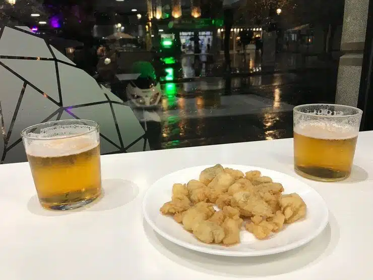 tapas de pescaito frito