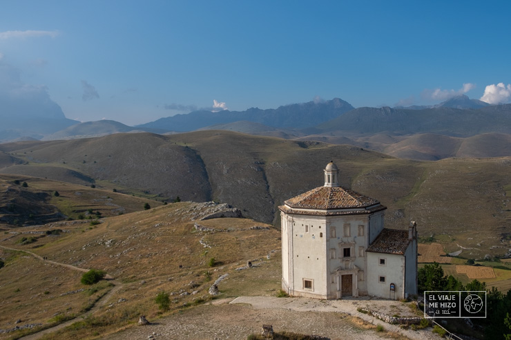 Ermita en Rocca Calascio