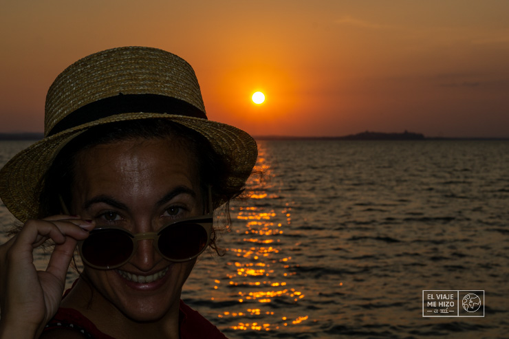 Gloria al atardece