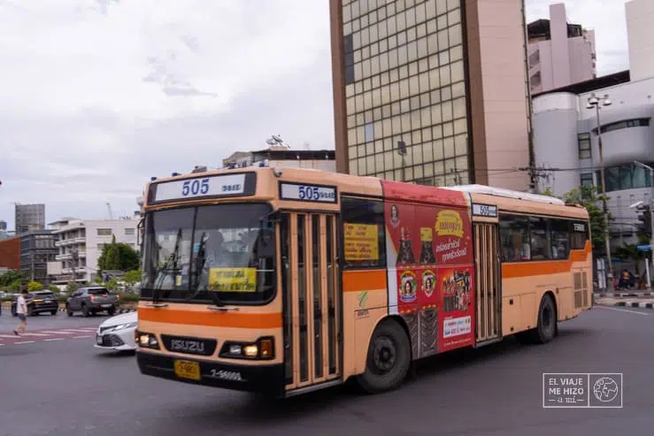 autobús de Bangkok