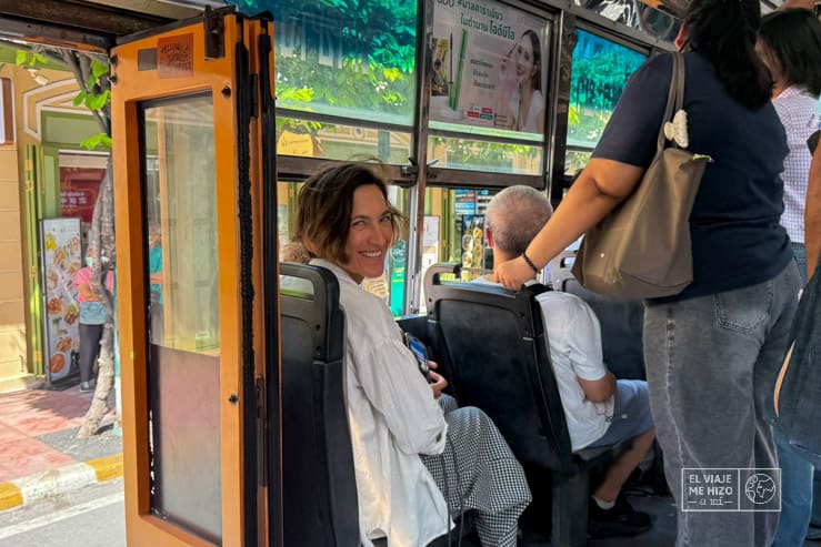autobús en Bangkok