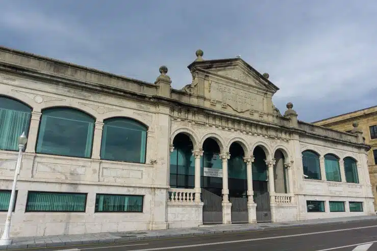 la pescadería de Gijón