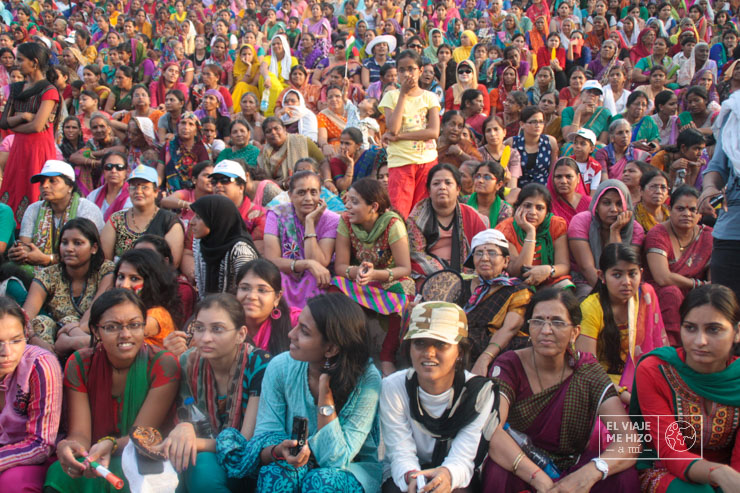 Mujeres indias en la Ceremonia de Attari
