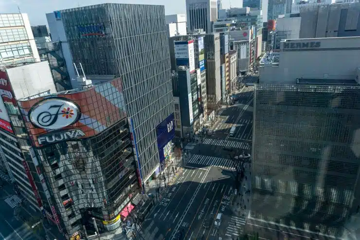 rascacielos de Ginza