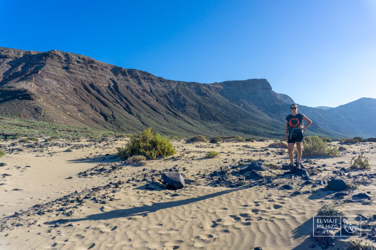 trekking en La Graciosa