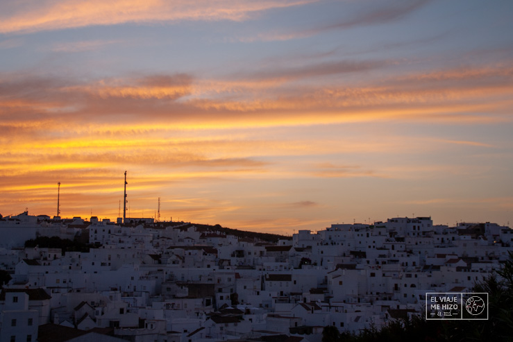 Atardecer en Vejer de la Frontera