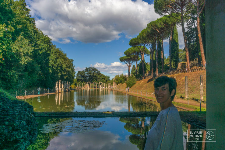 Gloria en Villa Adriana