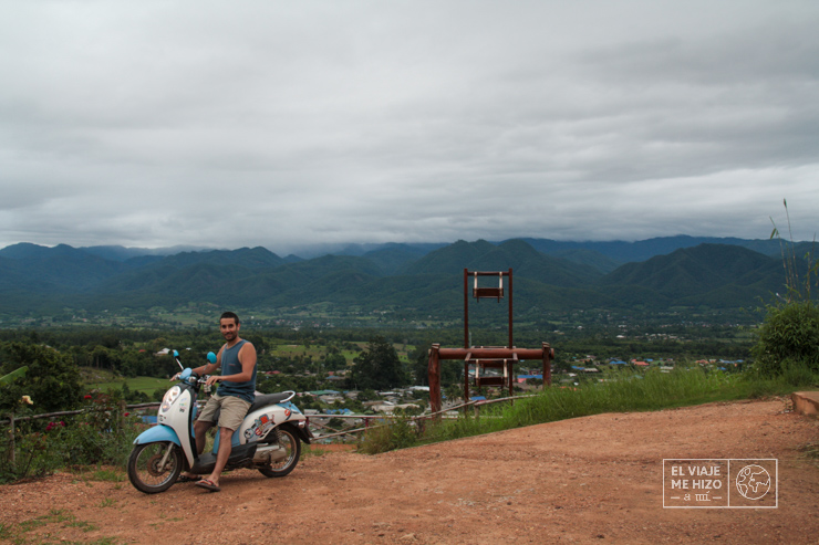 en moto por Pai