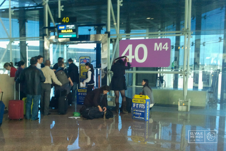 Vuelo a Málaga desde la T2