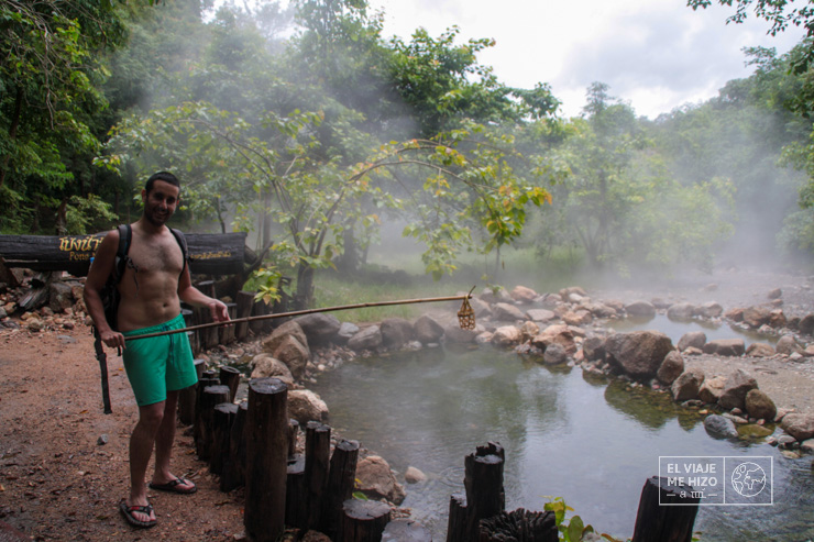 Jose en Tha Pai Hot Spring