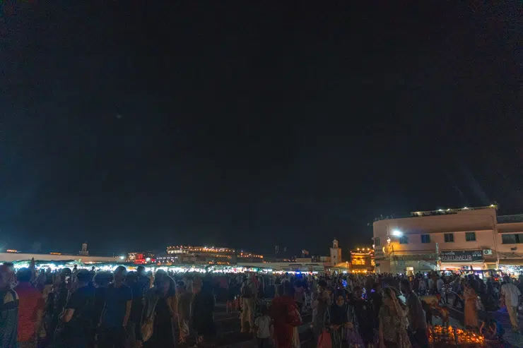 Jemaa el Fna de noche