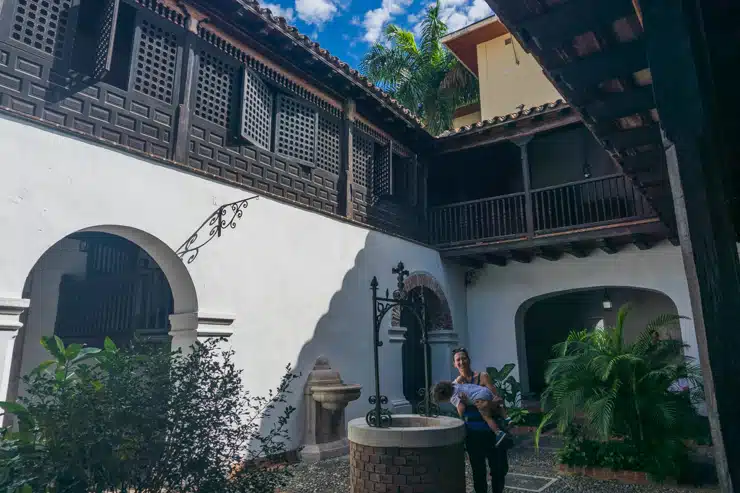 Interior de la Casa de Diego Velázquez