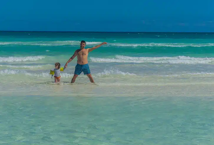 playas de Cuba con niños