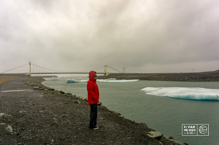 Laguna de Jökulsárlón en Islandia