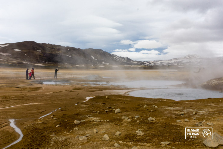 La zona volcánica del lago Myvatn