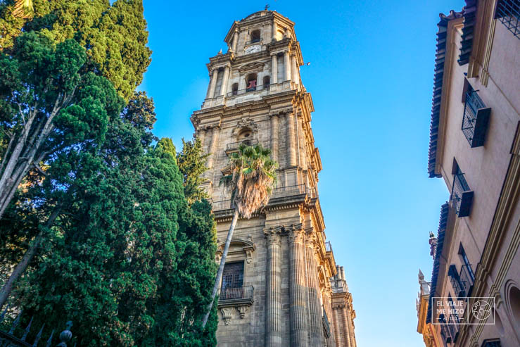 Torre norte de la Catedral de Málaga