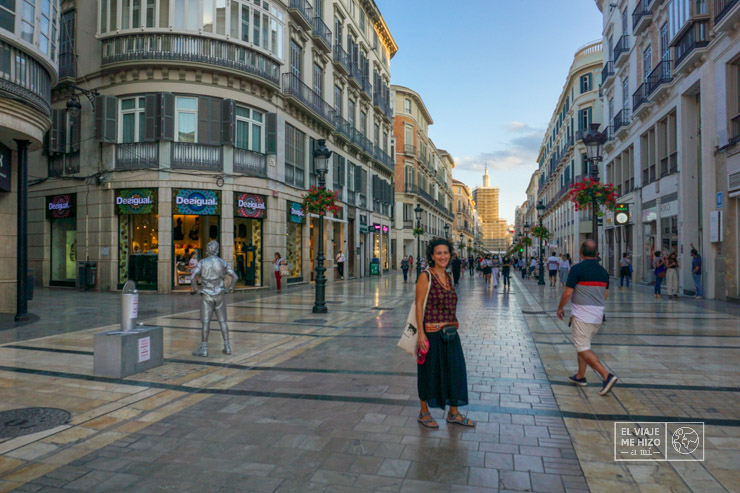 Qué ver en Málaga: paseando por calle Larios