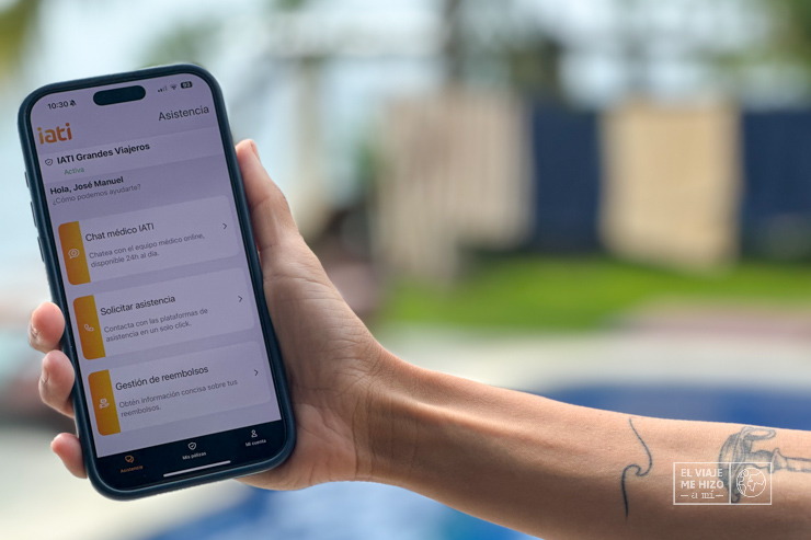 App IATI con chat médico - mejor seguro médico para Marruecos