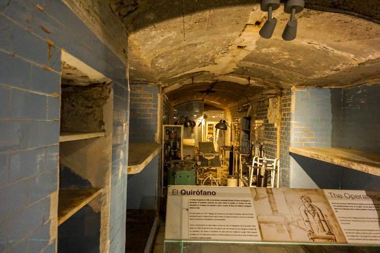 Quirófano del Refugio de Almería