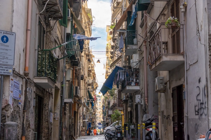 Barrio Español en Nápoles