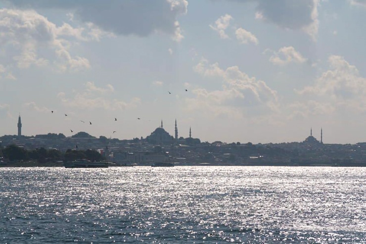 Vista de Estambul desde Asia