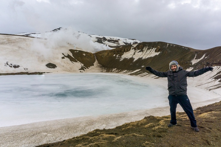 Jose viajando tranquilo por Islandia con el mejor seguro de viaje