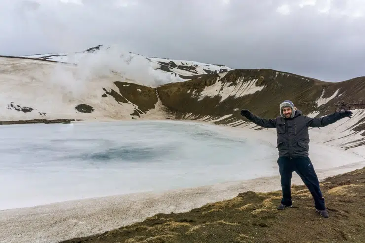 Jose viajando tranquilo por Islandia con el mejor seguro de viaje