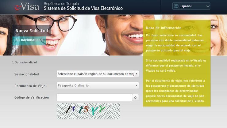 eVisa para Turquía