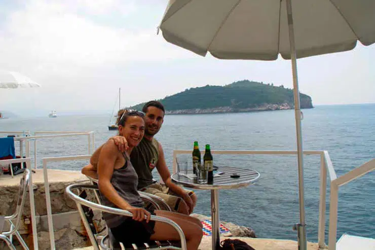 aprender inglés en sitios con playa