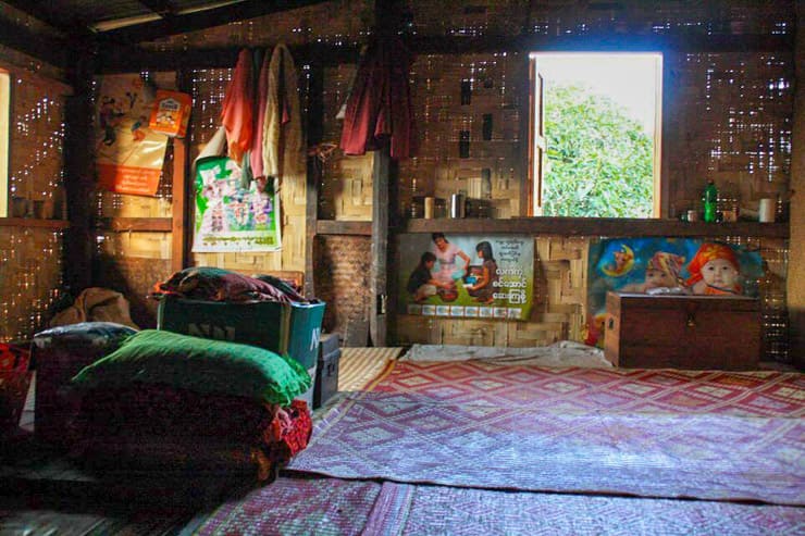 dormir en Myanmar