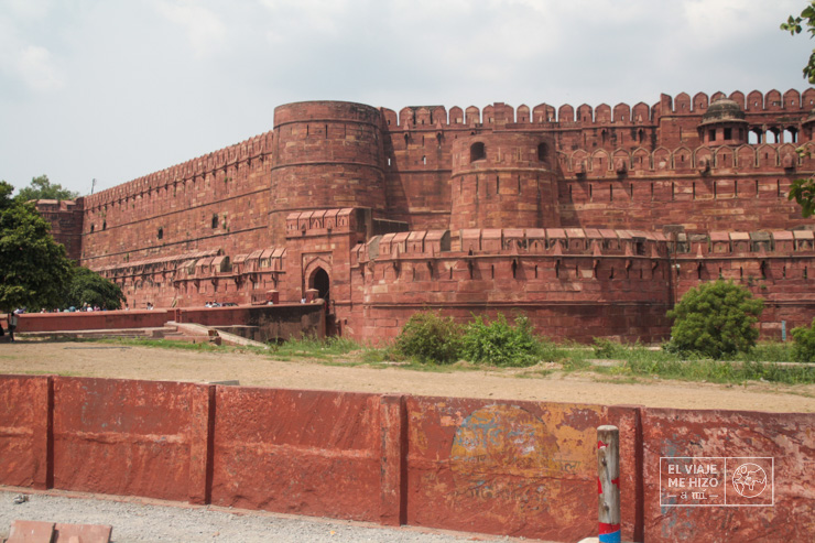 Exterior del fuerte Rojo de Agra