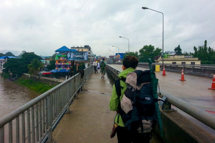 puente entre Tailandia y Myanmar