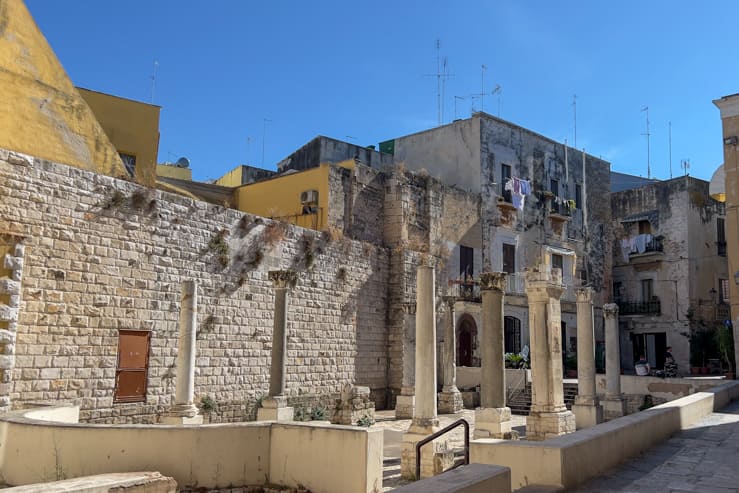 restos arqueológicos bari
