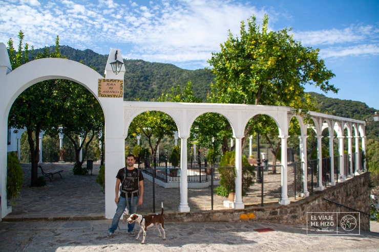 Plaza de Andalucía de Benamahoma