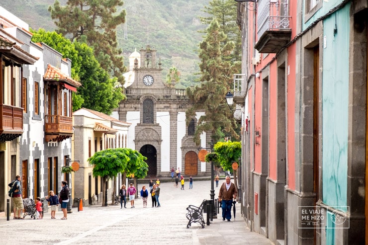 Teror, al norte de Gran Canaria