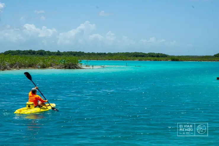 actividades en la Laguna de Bacalar