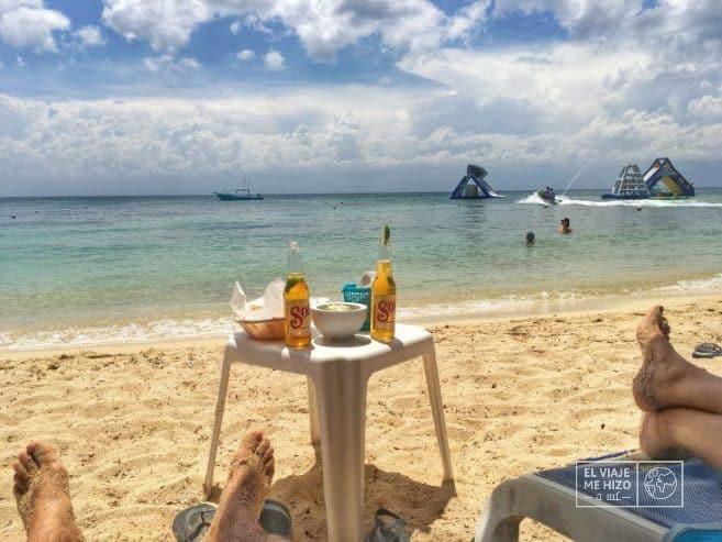 club de playa en Cozumel