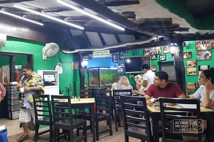 Desayunar en Tulum