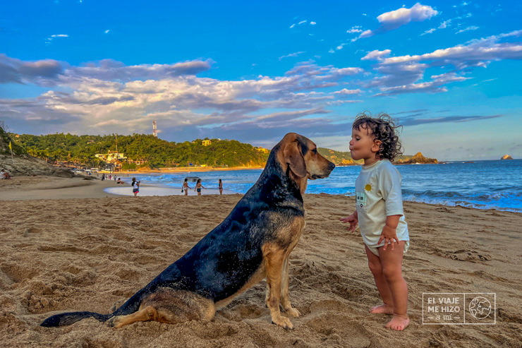 Playa de Mazunte en Oaxaca