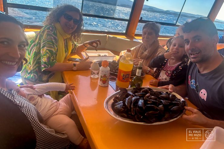 Degustación de mejillones