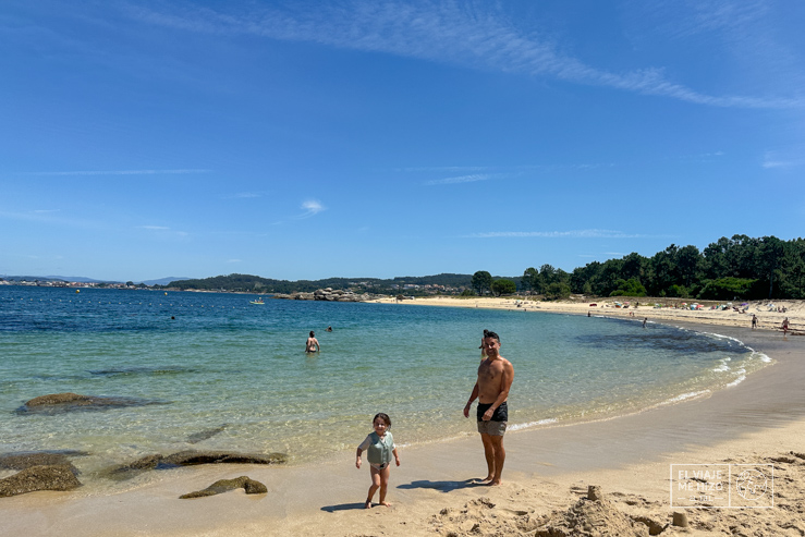 Playa de Área Grande en O Grove
