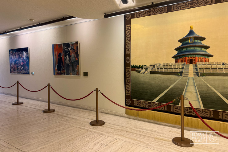 Obras de arte en el edificio de la ONU