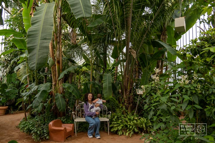 Jardín tropical en Ginebra