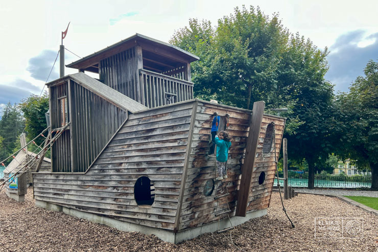 Thun con niños: parque infantil